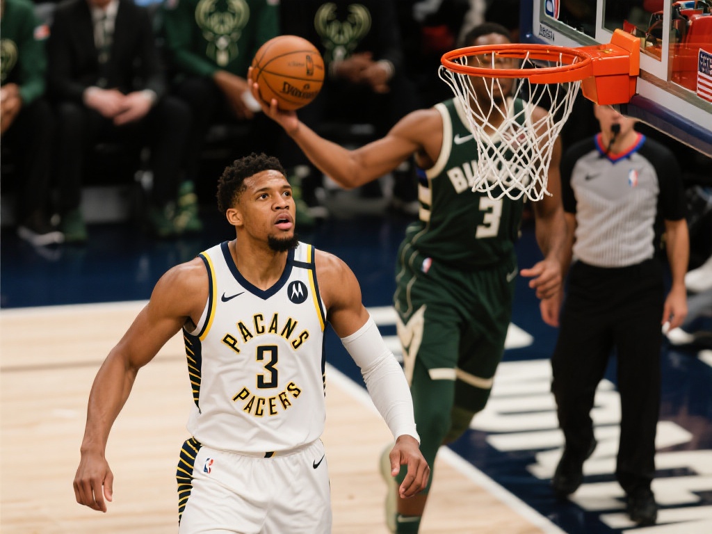 哈利伯顿绝境1秒制胜 字母哥30分难救主 步行者力克雄鹿 从更广的角度来看,步行者的这场胜利或许会