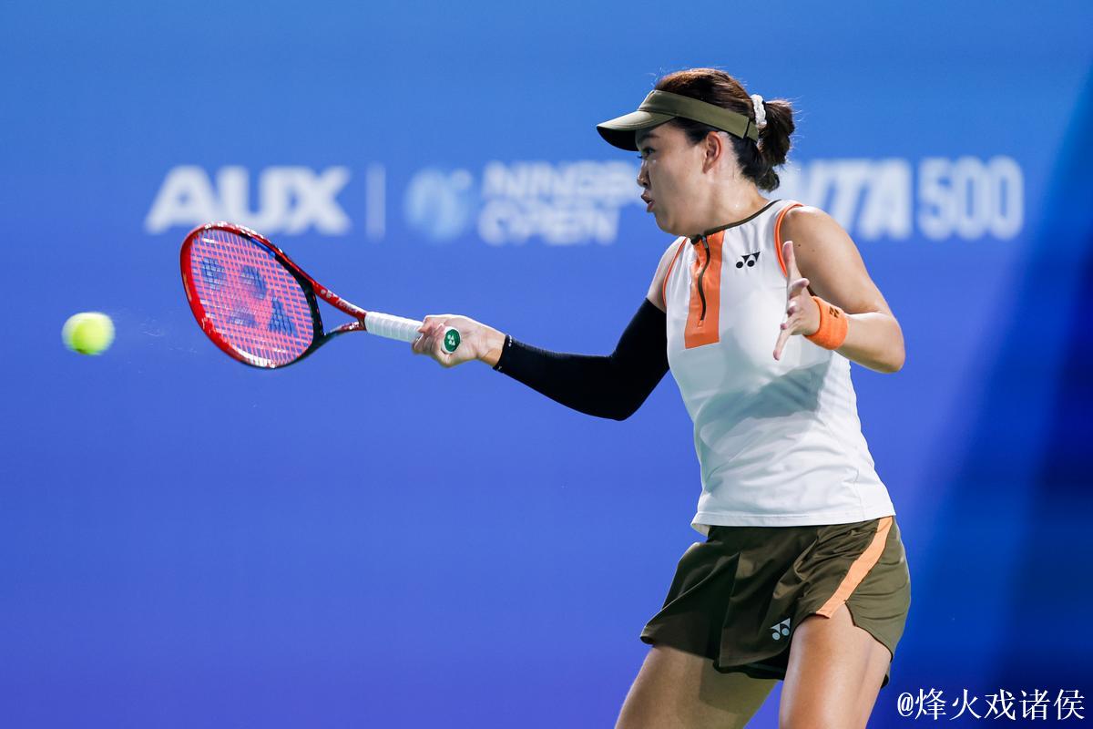 朱琳1-2不敌施耐德 无缘宁波网球公开赛半决赛